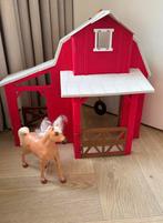 Barbie Sweet Orchard Farm Boerderij Manege met paard, Ophalen of Verzenden, Gebruikt, Toebehoren