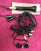 Sennheiser MKE66 Stereo Mike+XLR/Tulp/Jack/mini Jack cable, Ophalen of Verzenden, Gebruikt, Studiomicrofoon