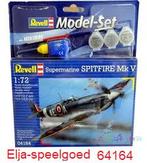 Revell 1:72 Supermarine SPITFIRE MK V model-set 64164, Ophalen of Verzenden, Nieuw, 1:72 tot 1:144, Revell