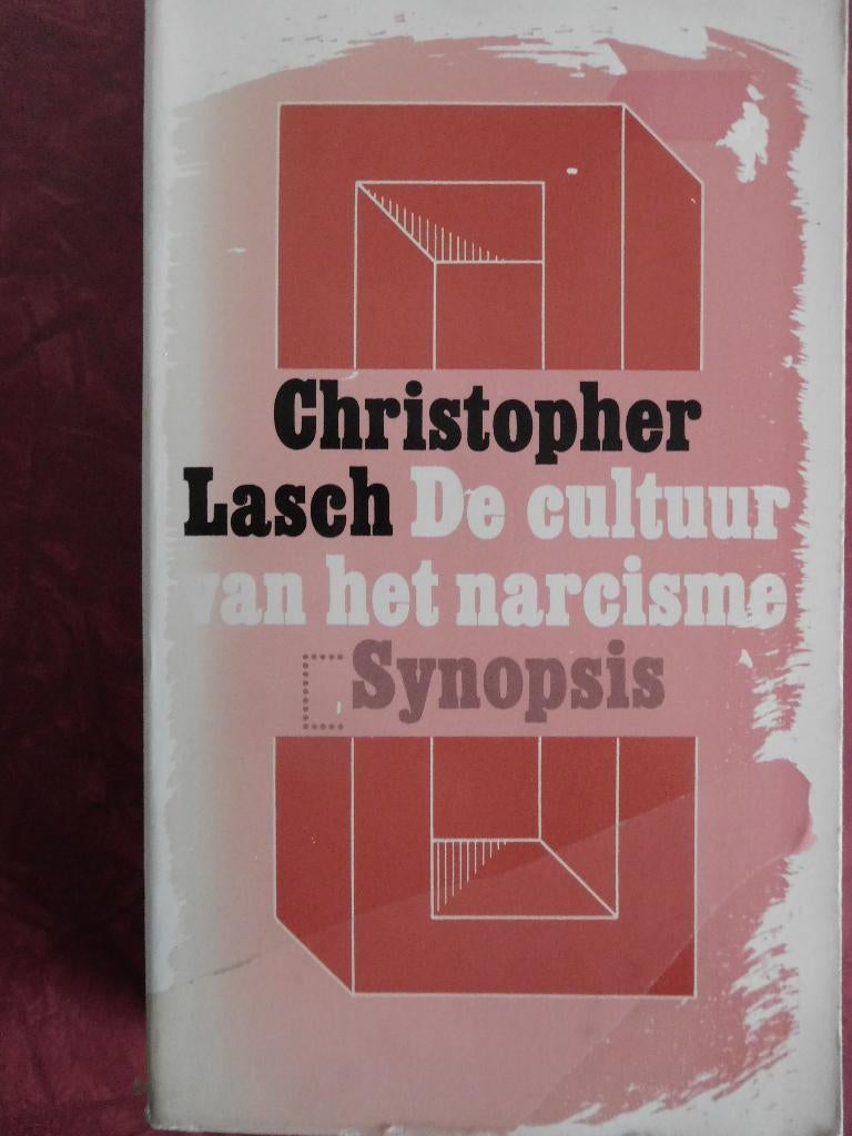 Christopher Lasch De cultuur van het narcisme, Boeken, Ophalen of Verzenden, Gelezen