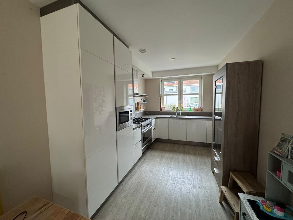 Keuken wit hoogglans hoek, Ophalen, Gebruikt, Wit, Hoekkeuken