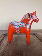 Handgeschilderd Dalapaardje - Zweeds houten paard, Ophalen of Verzenden