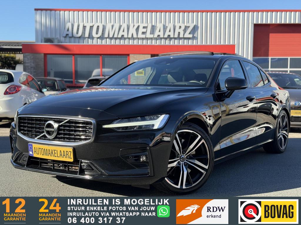Volvo S60 2.0 T5 R-DESIGN | FULL OPTION, Auto's, Volvo, Euro 6, 4 cilinders, 1969 cc, Zwart