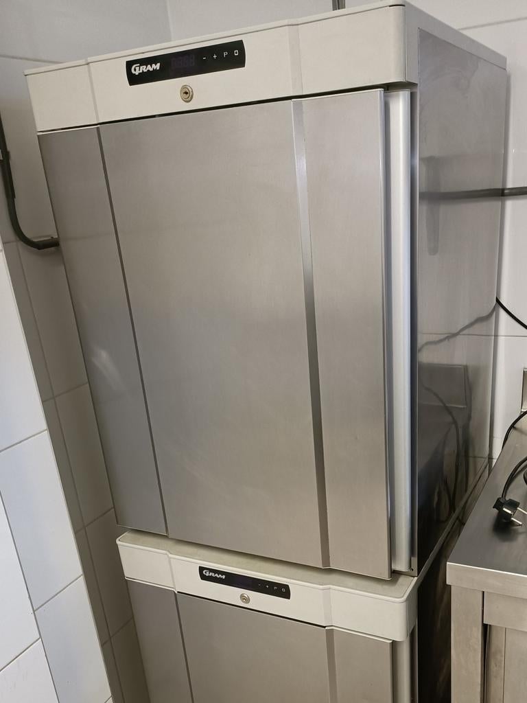 GRAM professionele RVS koelkast, Witgoed en Apparatuur, Vriezers en Diepvrieskisten, Ophalen, Gebruikt, Minder dan 85 cm, Vrijstaand