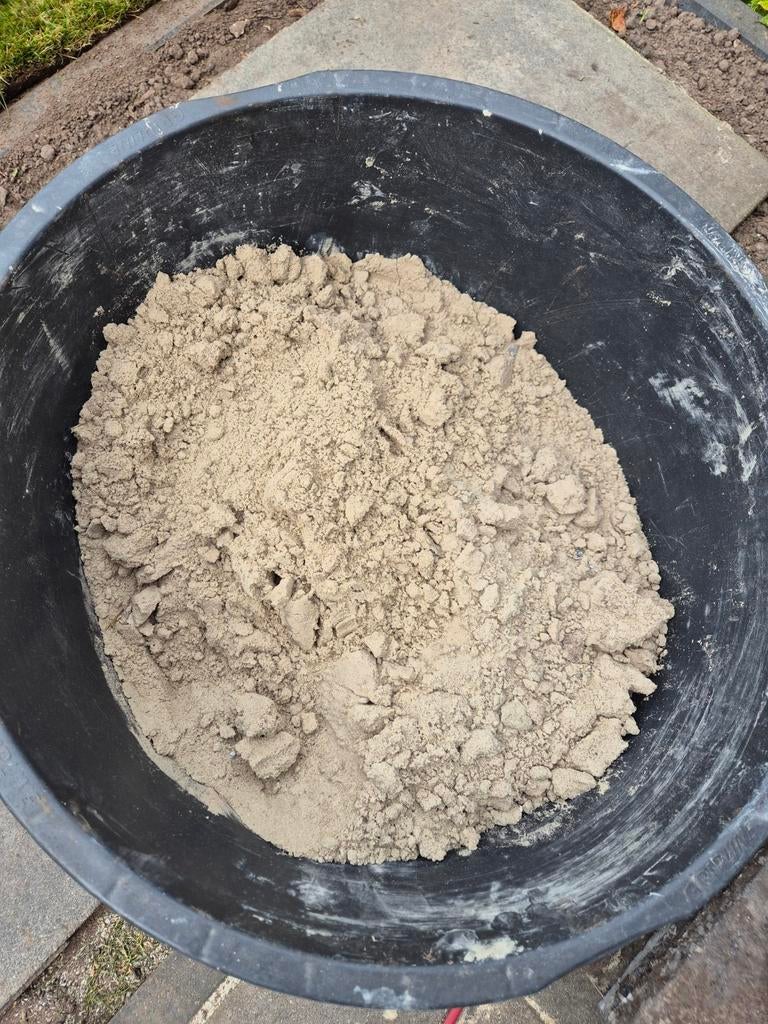 35L geel zand, Tuin en Terras, Zand, Ophalen, Ophoogzand