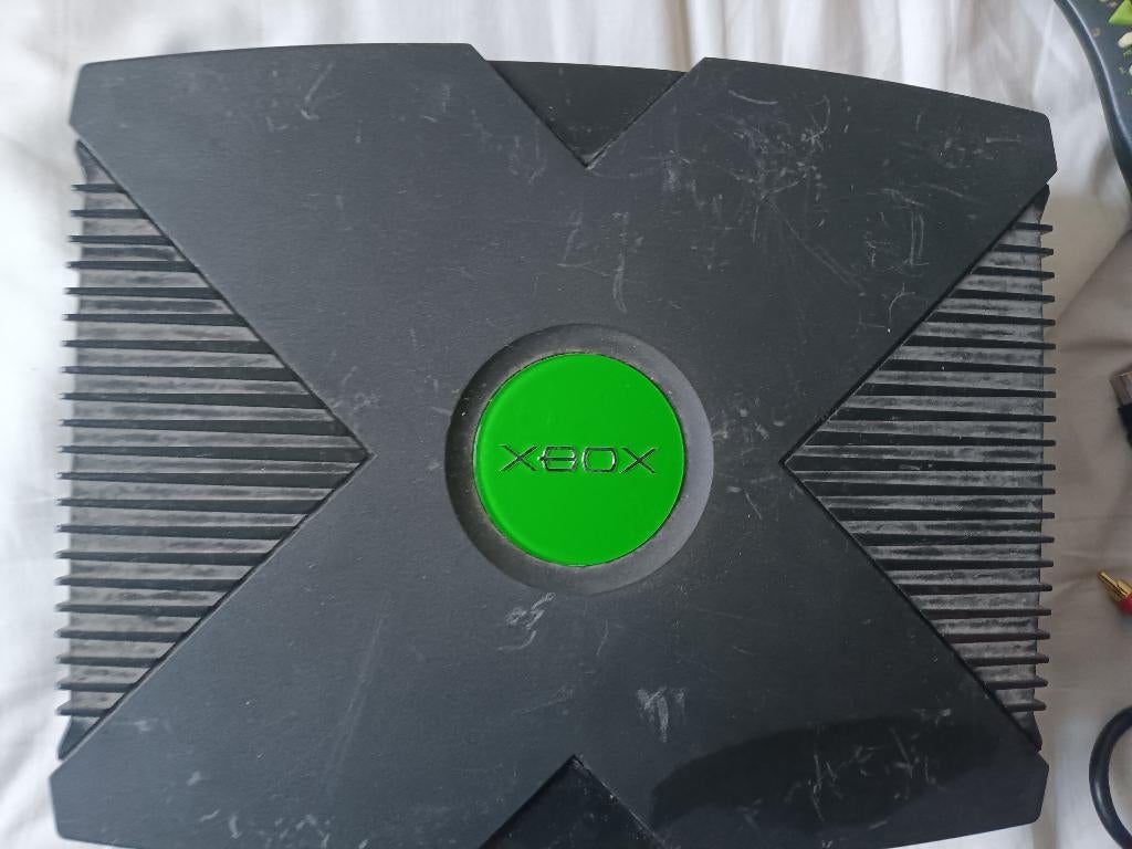 Spel Xbox, compleet, met 4 controllers, kabeltjes., 1 speler, Ophalen of Verzenden, Gebruikt, Vanaf 7 jaar