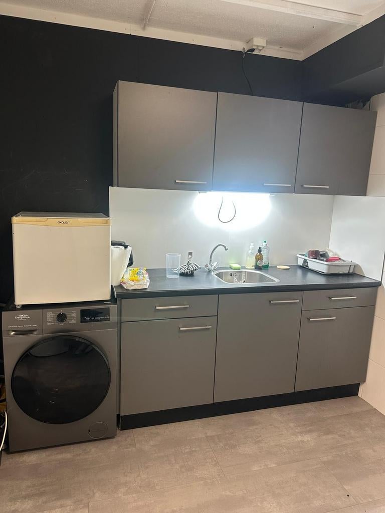 Keukenblok met bovenkasten en spoelbak, Huis en Inrichting, Keuken | Complete keukens, Ophalen