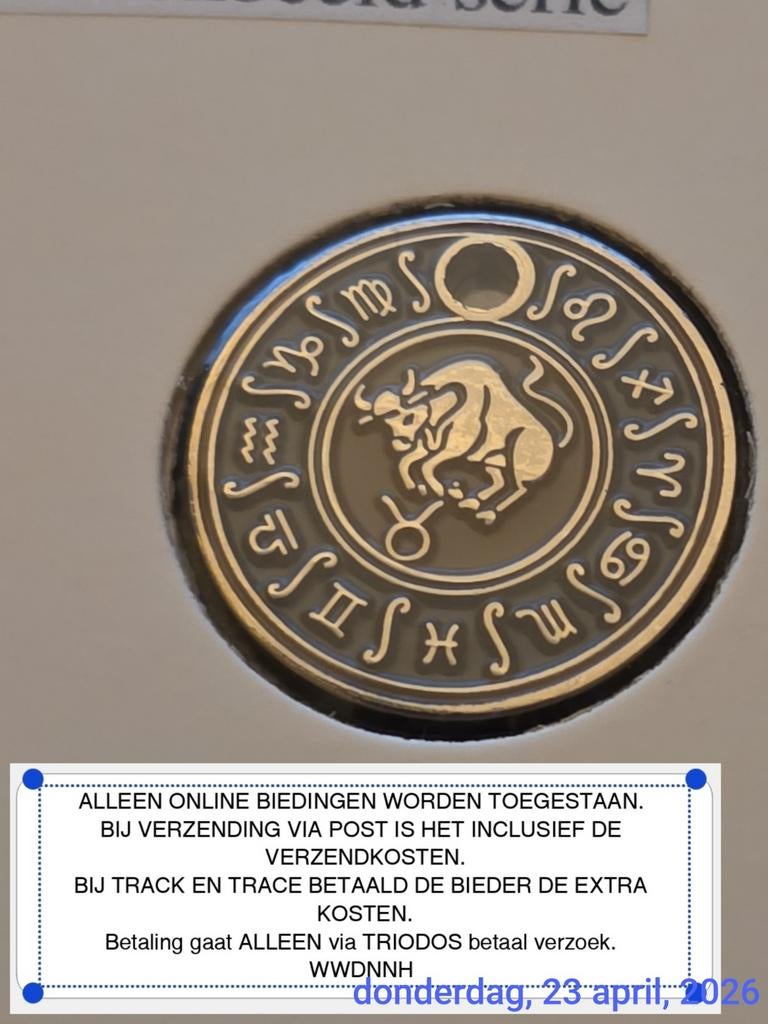 STIER : WINKELWAGENPENNING, Verzamelen, Winkelwagenmuntjes, Verzenden