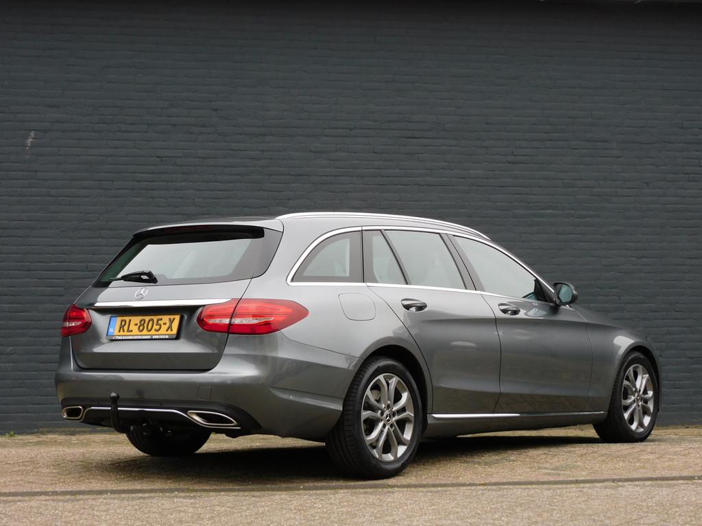 Mercedes-Benz C-Klasse Estate 180 Business Solution DEALER O, Auto's, Automaat, Achterwielaandrijving, Leder en Stof, Lichtsensor