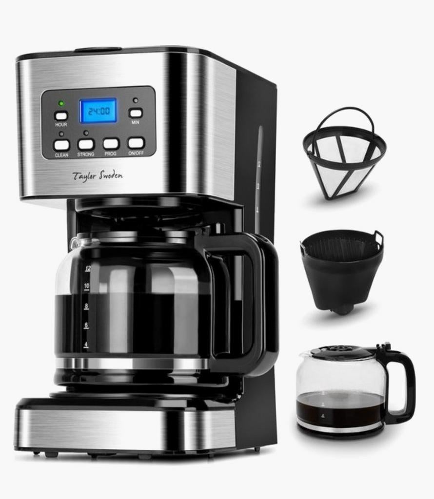 Nieuw Taylor Swoden Drip Koffiezetapparaat 900W, Taylor Swoden, Gemalen koffie, Ophalen of Verzenden, Onbekend