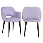Richmond Interiors Eetkamerstoelen - Lovely Lavender, Ophalen, Overige kleuren, Nieuw, Stof
