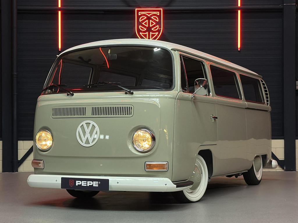Volkswagen T2A 1600 Kombi |AIRRIDE|VINTAGE SPEED UITL.|CUSTO, Auto's, Lederen bekleding, Achterwielaandrijving, Overige carrosserieën