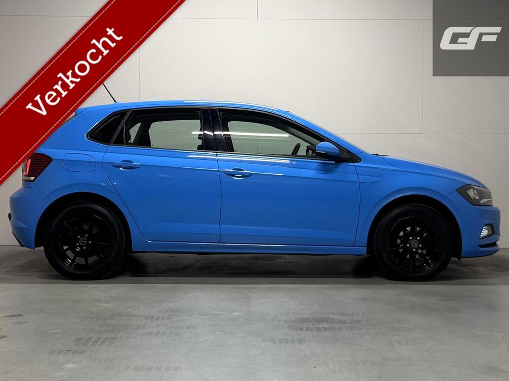 Volkswagen Polo 1.0 TSI Beats ACC Carplay NAP Trekh Navi, Auto's, Volkswagen, Voorwielaandrijving, Stof, Met garantie (alle), Blauw