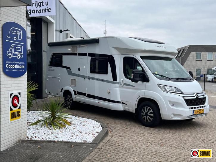 Hobby Optima Ontour 65 HFL fransbed, airco, hefbed, Caravans en Kamperen, Campers, Bedrijf, tot en met 4, Half-integraal, Hobby