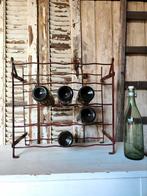 Oud Frans wijnrek, Ophalen of Verzenden, Metaal, Minder dan 50 cm