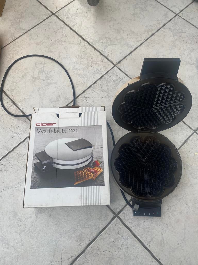 Wafelpan cloer, Witgoed en Apparatuur, Wafelijzers, Ophalen of Verzenden, Zo goed als nieuw