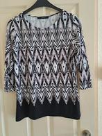 Dames shirt met 3/4 mouw maat 40, Maat 38/40 (M), Navigazione, Zwart, Ophalen of Verzenden