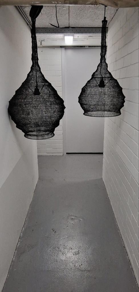 Design hanglampen, Huis en Inrichting, Lampen | Hanglampen, Ophalen of Verzenden, Nieuw, Metaal, Minder dan 50 cm