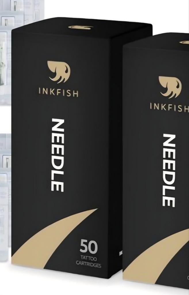 Tattoo Naalden en Inkt Set - Inkfish uitgebreide set, Ophalen of Verzenden, Nieuw