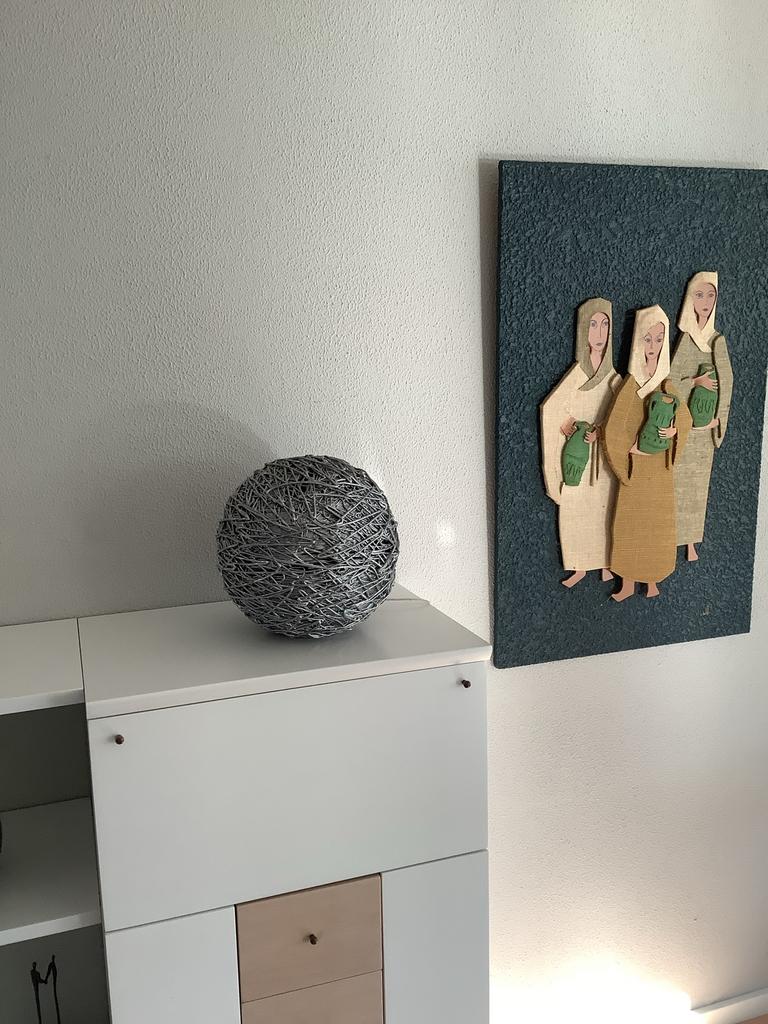 Lamp  zilverkleurig, Ophalen of Verzenden, Zo goed als nieuw