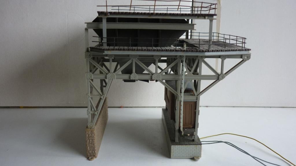 Vollmer H0 5222 kolen laadstation, Hobby en Vrije tijd, Wisselstroom, Gebruikt, Fleischmann, Brug, Tunnel of Gebouw