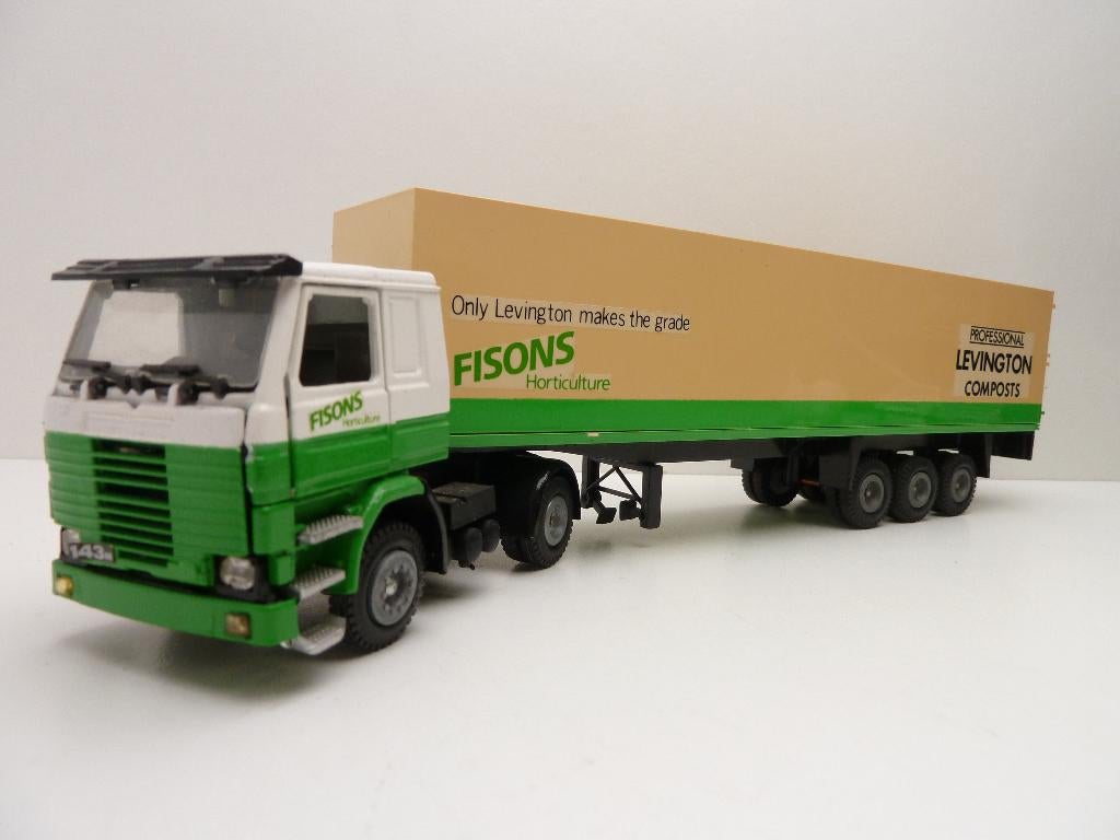 Scania 142  ''Levington composts ''  Tekno, Ophalen of Verzenden, Gebruikt, Bus of Vrachtwagen, Tekno