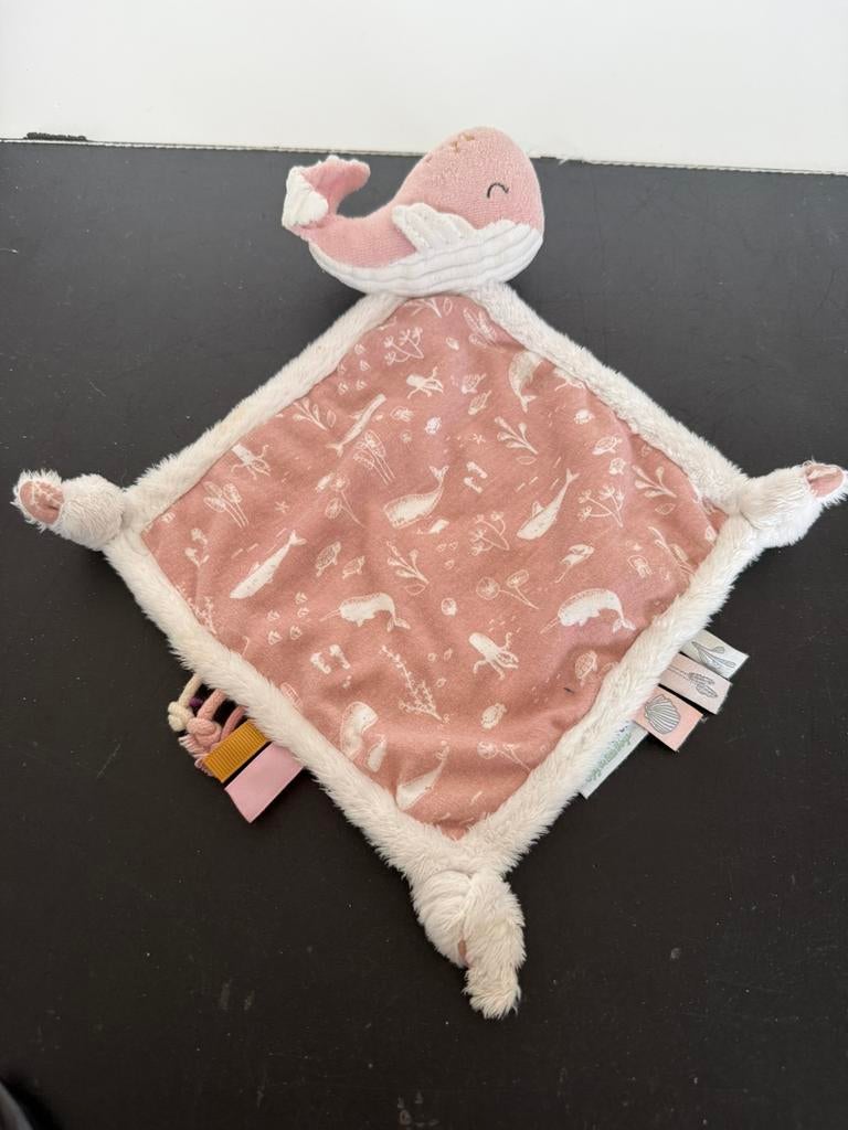 Knuffeldoek met walvis little dutch, Ophalen of Verzenden, Zo goed als nieuw, Overige typen