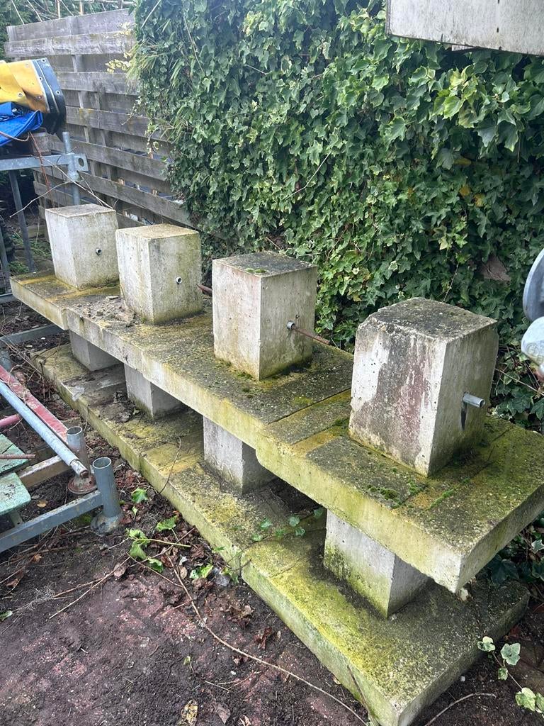 Beton poeren, Doe-het-zelf en Verbouw, Overige Doe-het-zelf en Verbouw, Ophalen of Verzenden, Zo goed als nieuw