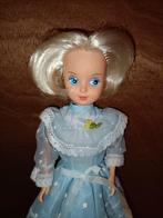 Fleur barbie pop met blauwe jurk 28 cm groot, Ophalen of Verzenden, Zo goed als nieuw, Pop