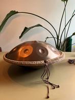 Handpan met 9 noten ‘D-mineur’ met tas, Muziek en Instrumenten, Percussie, Ophalen, Zo goed als nieuw, Melodische percussie