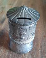 MUZIEKDOOS - SPEELDOOS - SPAARPOT verzilverd., Ophalen of Verzenden