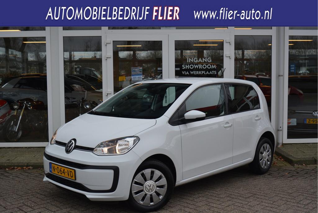 Volkswagen up! 1.0 66PK Move Up! ✅ Clima ✅ Cruise ✅Cam, Voorwielaandrijving, Stof, Gebruikt, 4 stoelen