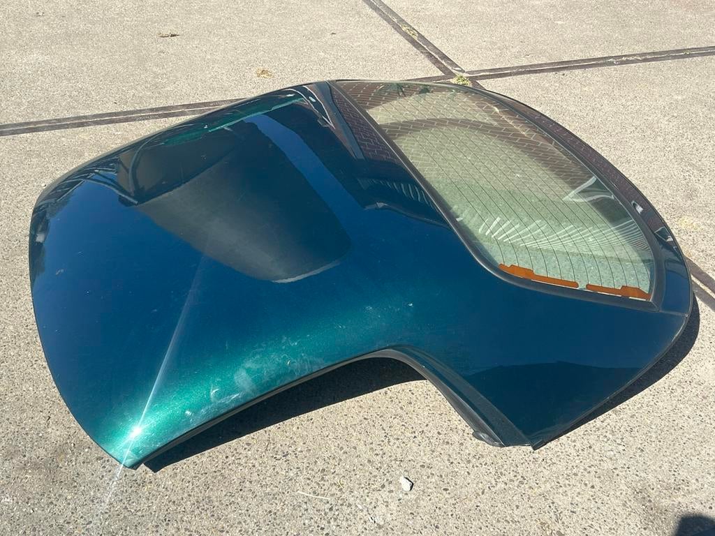 MG TF/F hardtop Britisch racing green, Ophalen, MG