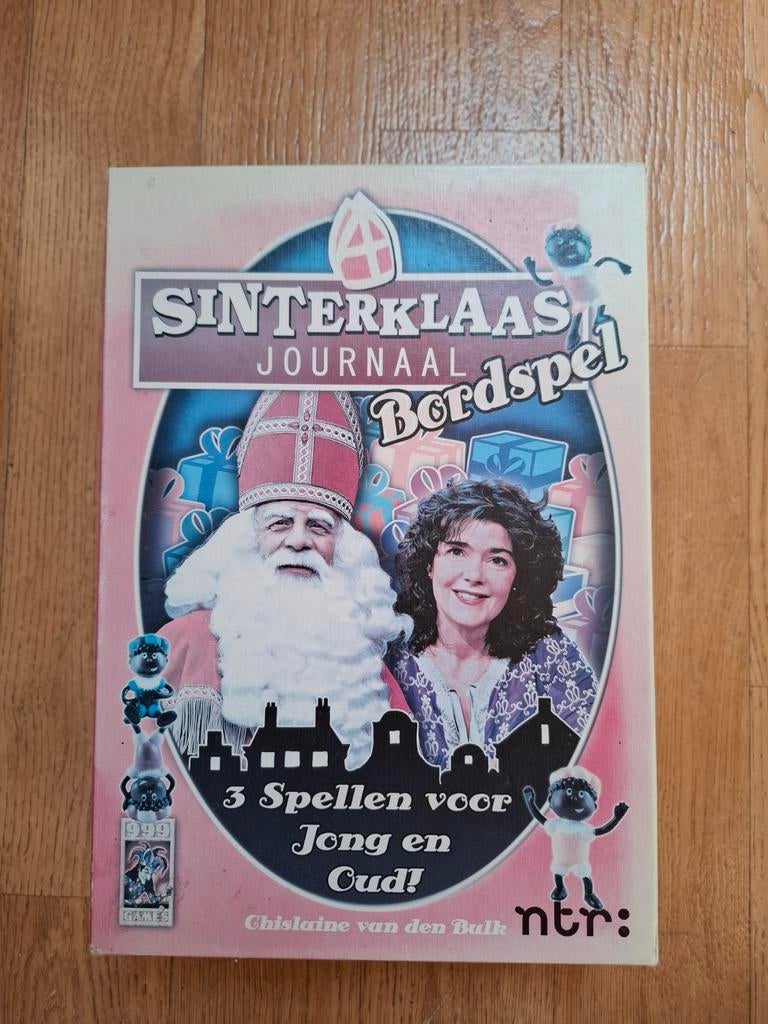 Sinterklaas Journaal Bordspel - 3 Spellen voor Jong en Oud!, Hobby en Vrije tijd, Gezelschapsspellen | Bordspellen, Vijf spelers of meer