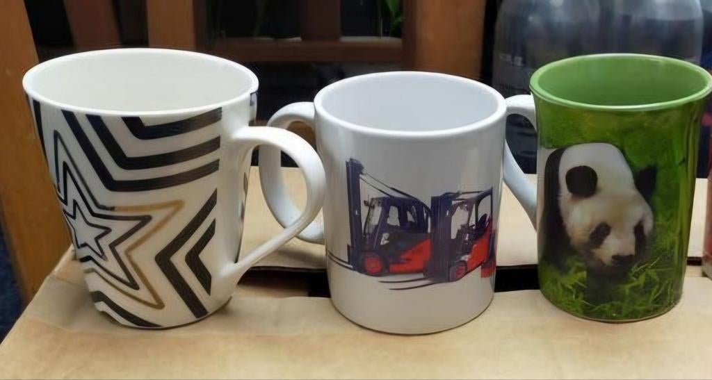 Bekers en glazen gratis af te halen, Ophalen