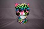 TY luipaard regenboog knuffel - Dotty - 24 cm, Ophalen of Verzenden, Gebruikt, Overige typen