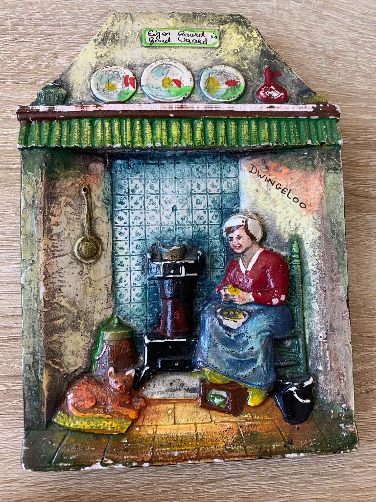 Schilderij Dwingeloo, Antiek en Kunst, Ophalen of Verzenden