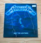Metallica - Ride The Lightning UK press MPO, Ophalen of Verzenden, Zo goed als nieuw