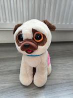 Schattige puppy knuffel met geluid, Ophalen of Verzenden, Zo goed als nieuw, Hond