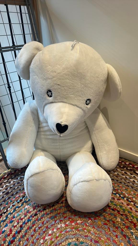 Knuffelbeer Groot - XXL - zacht knuffel - met Love kussentje - Teddy
