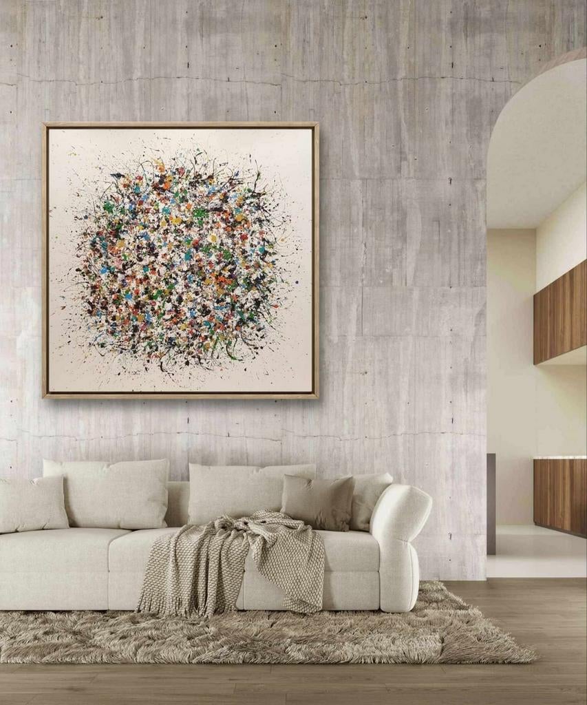 THE WORLD OF ALL, Antiek en Kunst, Kunst | Schilderijen | Abstract, Ophalen