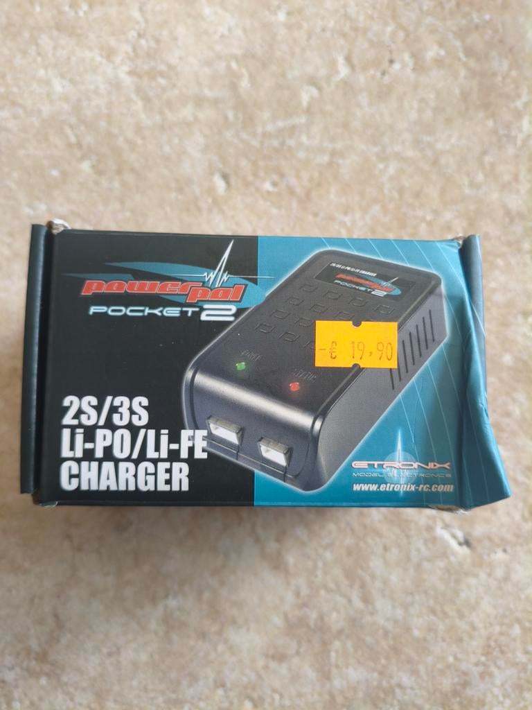 Etronix Powerpal pocket 2s 3s Li-po Life lader rc drone accu, Hobby en Vrije tijd, Modelbouw | Radiografisch | Auto's, Nieuw, Ophalen of Verzenden