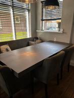 Betonlook tafel, Huis en Inrichting, Tafels | Eettafels, Ophalen, 200 cm of meer, 50 tot 100 cm, Zo goed als nieuw