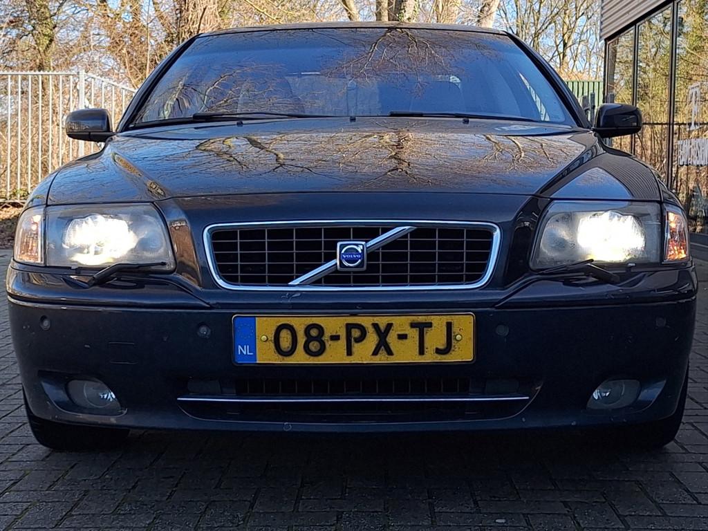 Volvo S80 2.5T Sapphire Full Option - Automaat Schuifdak Led, Blauw, 2521 cc, Bedrijf, Stoelverwarming
