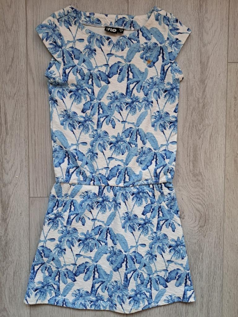 Mooi jurkje maat 134 merk Like Flo zgan, Kinderen en Baby's, Kinderkleding | Maat 134, Meisje, Ophalen of Verzenden, Zo goed als nieuw
