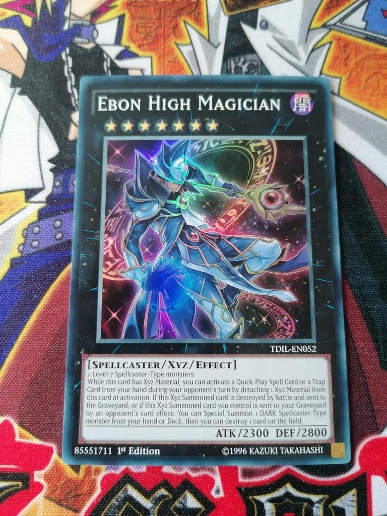 Ebon High Magician - Super Rare TDIL - Yu-Gi-Oh, Ophalen of Verzenden, Zo goed als nieuw, Foil