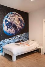 Auping bed Auronde 90x200 met elektrische lattenbodem, Ophalen, 90 cm, Eenpersoons, Wit