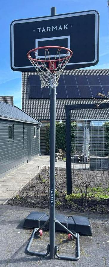 Decathlon Tarmak B100 Easy basketbalstandaard, Sport en Fitness, Basketbal, Ophalen, Gebruikt, Ring, Bord of Paal