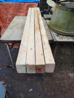 4 forse balken  gebruikt, Tuin en Terras, Palen, Balken en Planken, Ophalen, 250 cm of meer, Balken