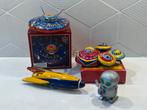 Blikken speelgoed UFO Ruimteschepen Raket Windup Retro Space, Verzamelen, Verzenden, Gebruikt